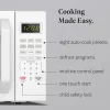 Farberware 1000W Compact Countertop Microwave Oven, 1.1 Cu. Ft., White, Total Qty 1