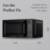 Farberware 700W Compact Countertop Microwave Oven, 0.7 Cu. Ft., Black, Total Qty 1