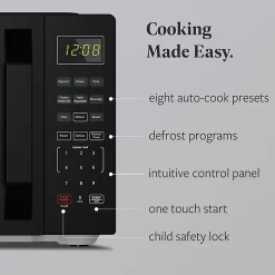 Farberware 700W Compact Countertop Microwave Oven, 0.7 Cu. Ft., Black, Total Qty 1
