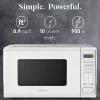Farberware 900W Microwave Oven, 0.9 Cu. Ft., White, Total Qty 1