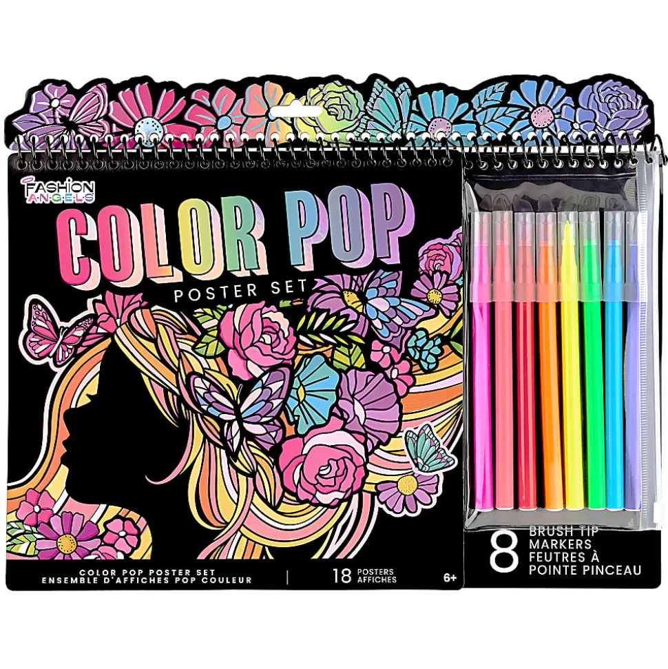 Fashion Angels Color Pop Poster Set, Total Qty 1