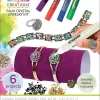 Fashion Angels Crayola Creations Faux Crystal Jewelry Design Kit, Assorted Colors