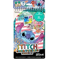 Fashion Angels Disney Stitch Color & Collage Design Set