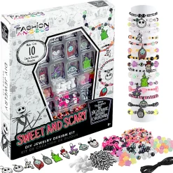 Fashion Angels Disney Tim Burton's The Nightmare Before Christmas Sweet & Scary Jewelry Kit