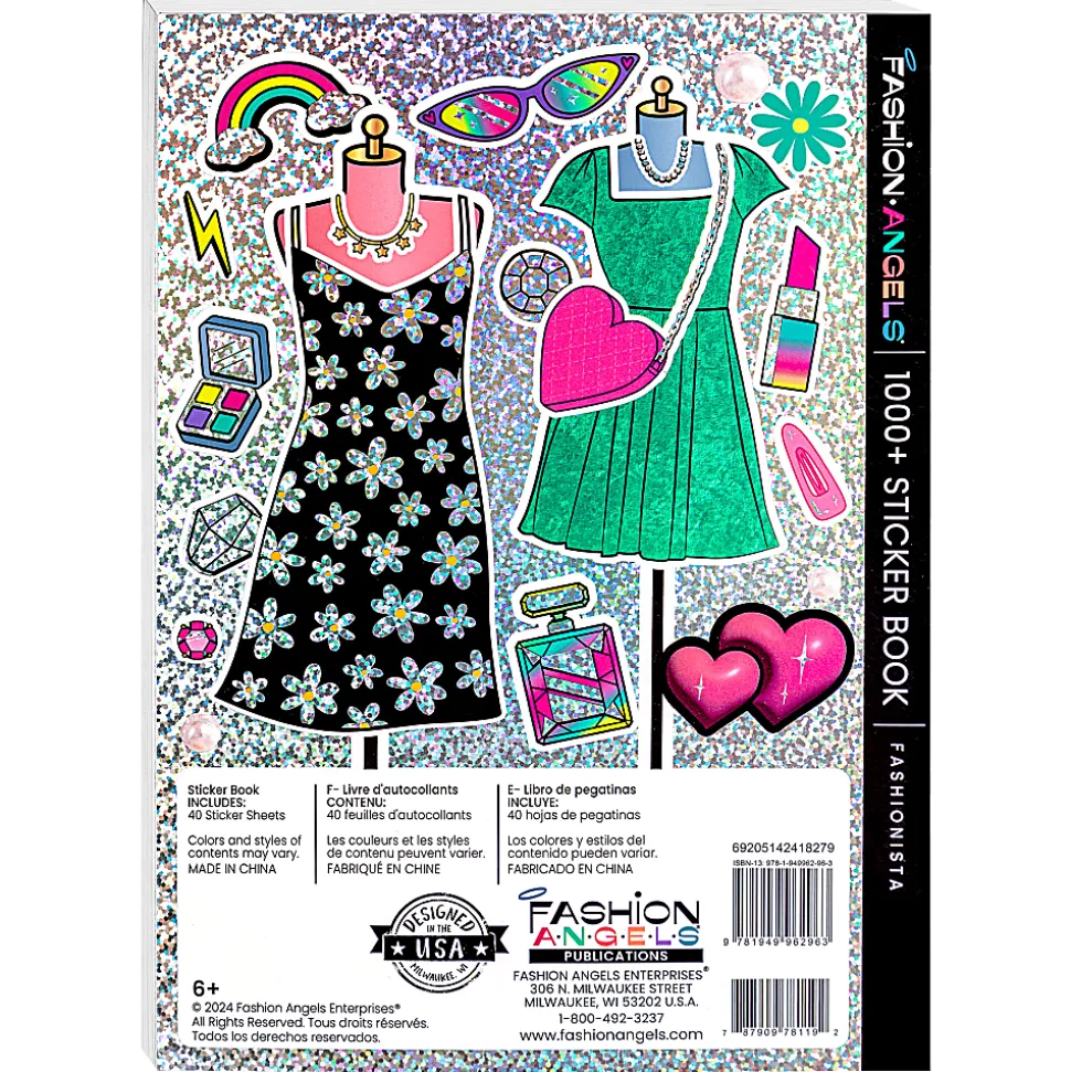 Fashion Angels Fashion Sticker Book, Medium Size