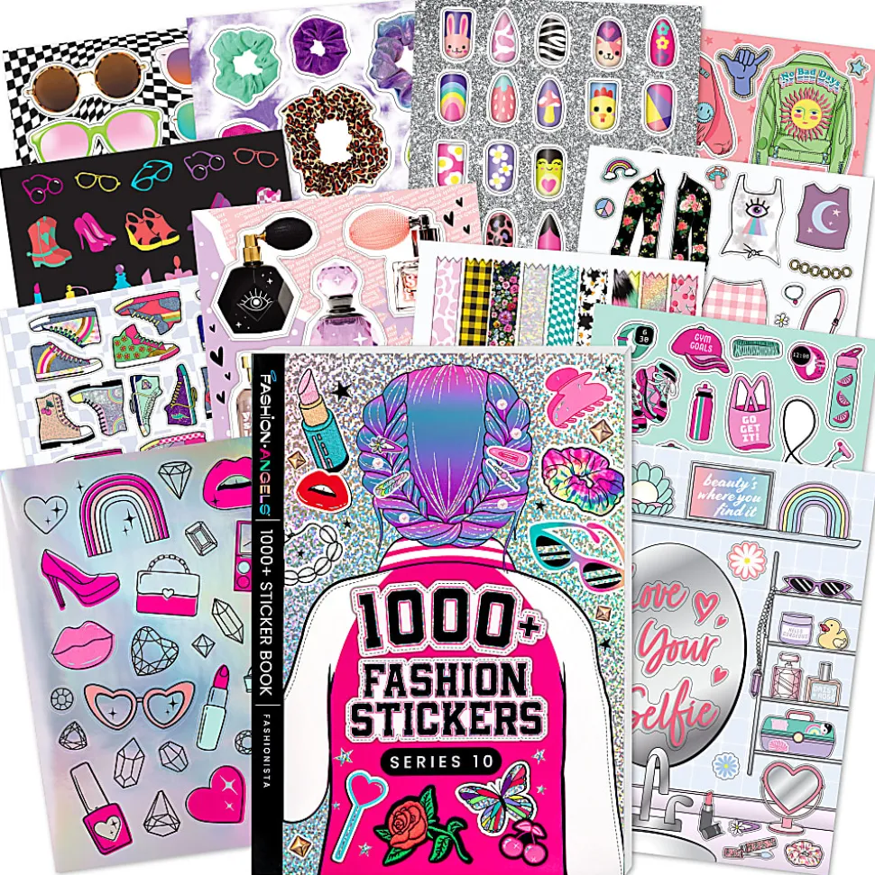 Fashion Angels Fashion Sticker Book, Medium Size
