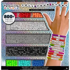 Fashion Angels Tell Your Story Alphabet Bracelet And Jewelry Bead Kit