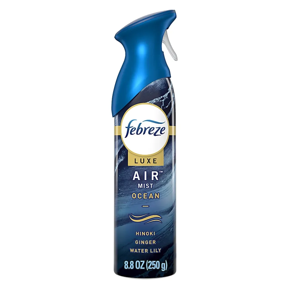 Febreze Odor-Fighting Air Freshener Room Spray, Ocean, 8.8 Oz
