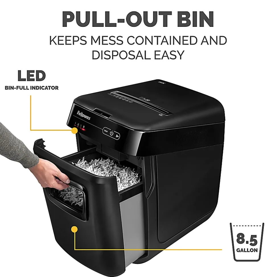 Fellowes© AutoMax™ 150C Auto-Feed Shredder