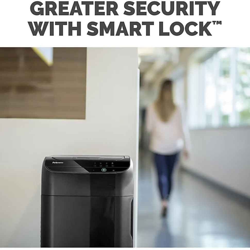Fellowes® AutoMax™ 350C 350 Sheet Cross-Cut Shredder, 4964001