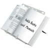Fellowes® BookLift™ Copyholder, One Book/Pad Capacity, Plastic, Platinum