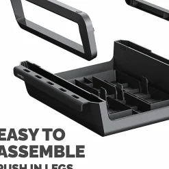 Fellowes Breyta Monitor Stand - Black - Black - For Monitor