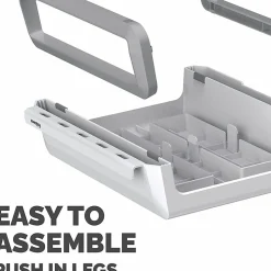 Fellowes Breyta Monitor Stand - White - White - For Monitor
