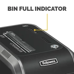 Fellowes® 99Ci 100% Jam Proof Cross Cut 18-Sheet Home Office Paper Shredder with SafeSense®, Black