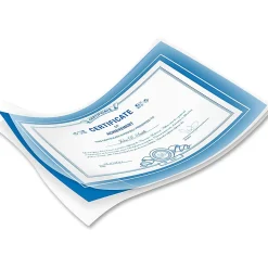 Fellowes® Clear Laminating Pouches, 9" x 11 1/2", 7 Mil Thickness, Glossy, Pack Of 100