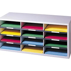 Fellowes® 12-Compartment Desktop Organizer, 12 15/16