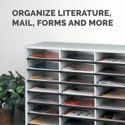 Fellowes® 12-Compartment Desktop Organizer, 12 15/16