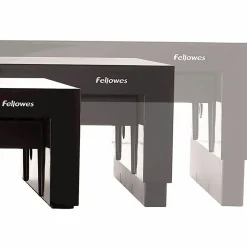 Fellowes® Designer Suites™ Height-Adjustable Monitor Riser With Storage Tray, 4.38
