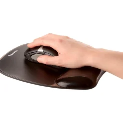 Fellowes® Gel Crystals Mouse Pad With Wrist Rest, 1