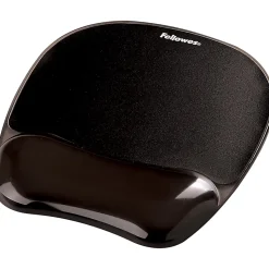 Fellowes® Gel Crystals Mouse Pad With Wrist Rest, 1