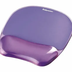 Fellowes® Gel Crystals Mouse Pad With Wrist Rest, 1