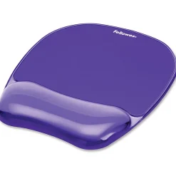 Fellowes® Gel Crystals Mouse Pad With Wrist Rest, 1
