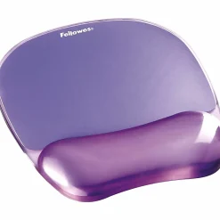 Fellowes® Gel Crystals Mouse Pad With Wrist Rest, 1