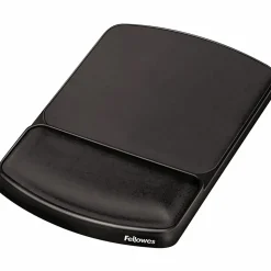 Fellowes® Gel Wrist Rest/Mouse Pad, Graphite