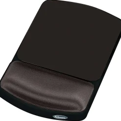 Fellowes® Gel Wrist Rest/Mouse Pad, Graphite