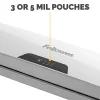 Fellowes® Halo™ 125 Thermal  Laminator With 25 ImageLast Pouches, 12-1/2" Width, White
