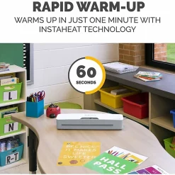 Fellowes® Halo™ 125 Thermal  Laminator With 25 ImageLast Pouches, 12-1/2