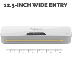 Fellowes® Halo™ 125 Thermal  Laminator With 25 ImageLast Pouches, 12-1/2