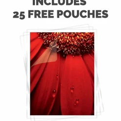 Fellowes® Halo™ 125 Thermal  Laminator With 25 ImageLast Pouches, 12-1/2