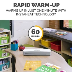 Fellowes® Halo™ 125 Thermal  Laminator With 25 ImageLast Pouches, 12-1/2