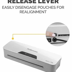Fellowes® Halo™ 95 Thermal Laminator, with Combo Kit, 9.5