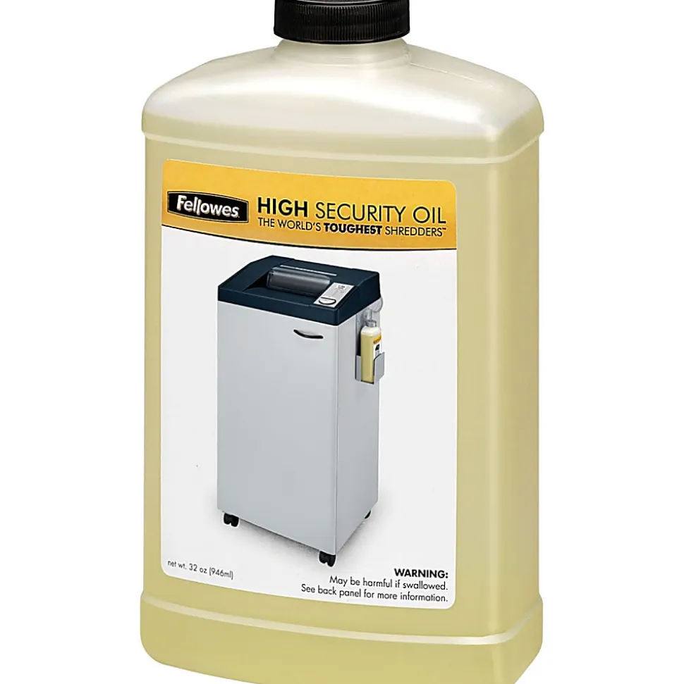 Fellowes® High-Security Shredder Oil, 32 Oz