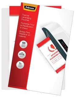 Fellowes® Laminating Pouches, 5 Mil, Legal, 9