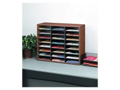 Fellowes® Literature Organizer, 24 Compartments, 23 7/16