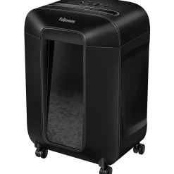 Fellowes® LX85 Cross Cut 12-Sheet Home Office Paper Shredder with SafeSense, Black