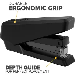 Fellowes® LX850 Full-Strip EasyPress Desktop Stapler, 6-1/4”, Black