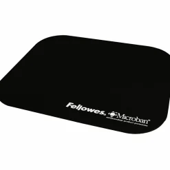 Fellowes Microban® Mouse Pad - Black - 8