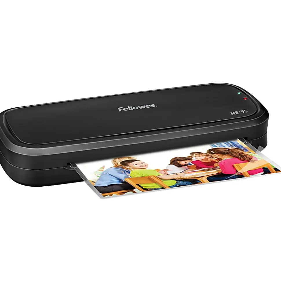 Fellowes M5-95 Laminator with Pouch Starter Kit - 9.50" Lamination Width - 5 mil Lamination Thickness