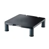 Fellowes® Monitor Riser, 4"H x 13 1/8"W x 13 1/2"D, Graphite