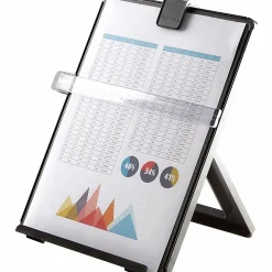 Fellowes® Nonmagnetic Desktop Copyholder, Black