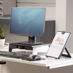 Fellowes® Nonmagnetic Desktop Copyholder, Black