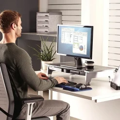 Fellowes® Office Suites Large Monitor Riser, 4.19