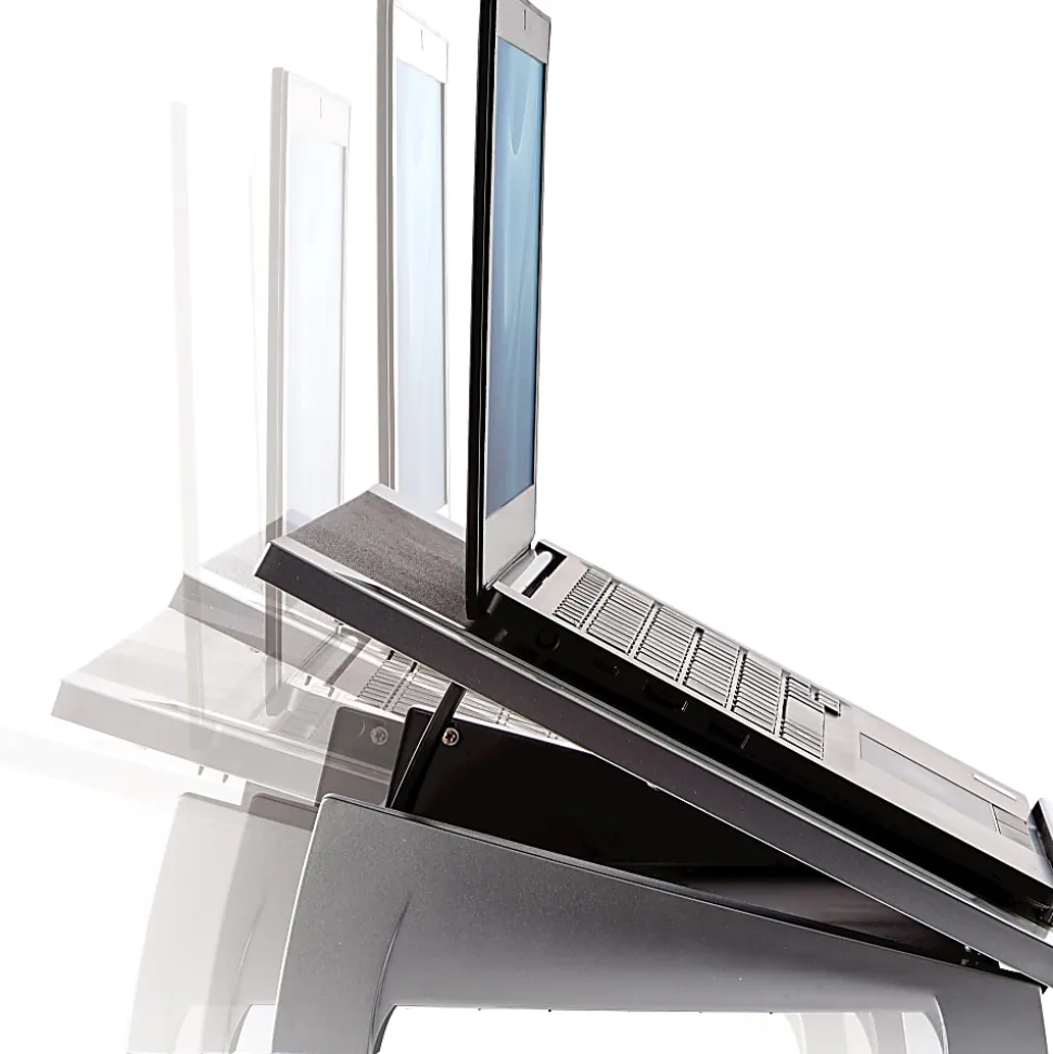 Fellowes® Office Suites Notebook Computer Stand, Black/Silver