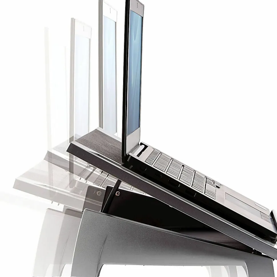 Fellowes® Office Suites Notebook Computer Stand, Black/Silver