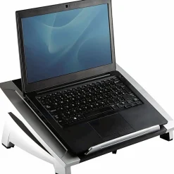 Fellowes® Office Suites Notebook Computer Stand, Black/Silver
