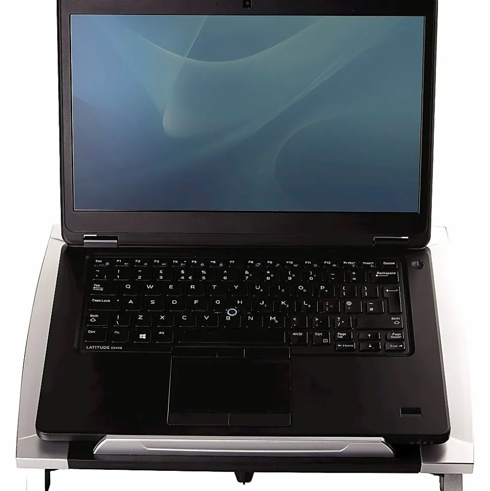 Fellowes® Office Suites Notebook Computer Stand, Black/Silver